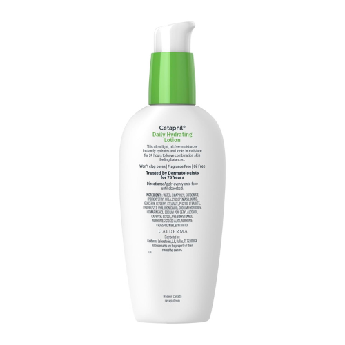 Cetaphil Daily Hydrating Face Lotion, Hyaluronic Acid, 3oz