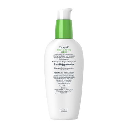 Cetaphil Daily Hydrating Face Lotion, Hyaluronic Acid, 3oz