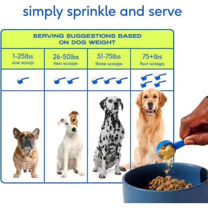 Native Pet 11-in-1 Dog Multivitamin – 60 Scoops, Gut & Joint Support Powder