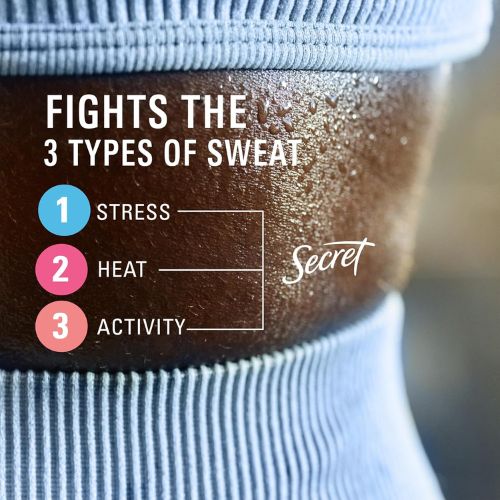 Secret Clinical Strength Invisible Solid Antiperspirant Deodorant for Women, 100HR Sweat