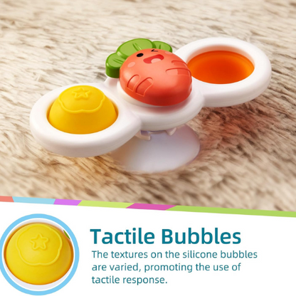 LiKee Suction Cup Spinning Sensory Toys for Babies & Toddlers