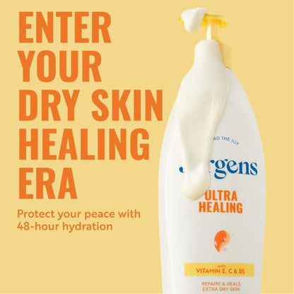Jergens Ultra Healing Body Lotion, Moisturizer for Dry Skin, 32 fl oz