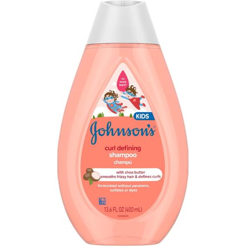 Johnson's Kids' Curl Defining Shampoo with Shea Butter, 13.6 fl oz