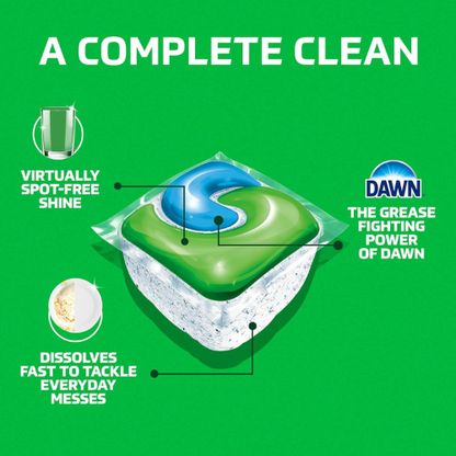 Cascade Complete Dishwasher Pods - Fresh Scent Detergent Pods, 78 Count