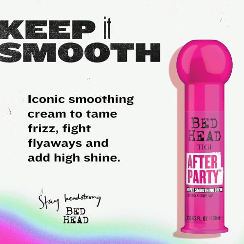 TIGI Bed Head After Party Super Smoothing Cream – Anti Frizz Hair Styling