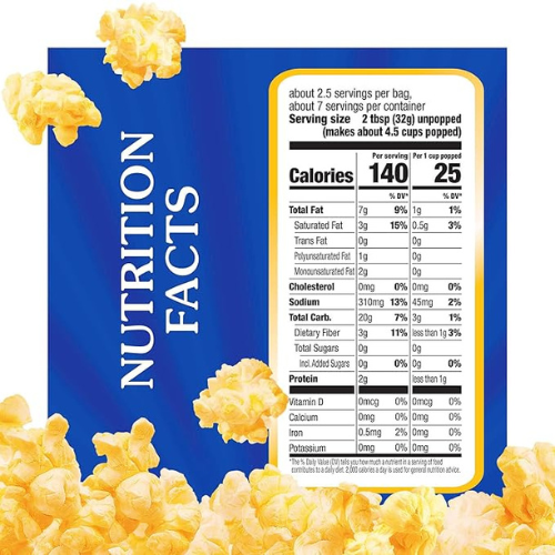 ACT II Butter Lovers Microwave Popcorn – 3-Pack (2.75 oz Bags)