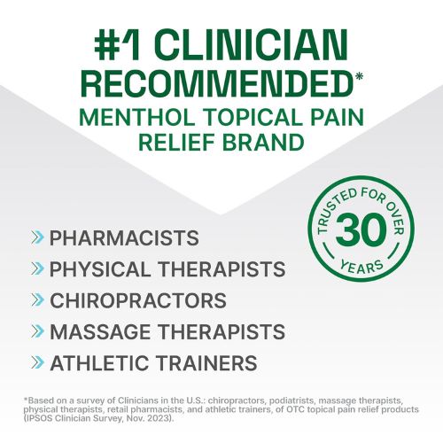 Biofreeze Professional Pain Relief Gel, Colorless Menthol Gel, 4 FL OZ
