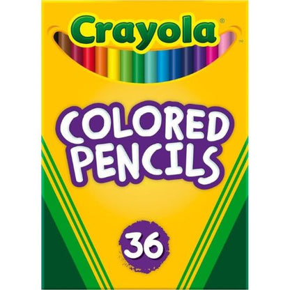 Crayola Colored Pencils (36ct), Teacher School Supplies for Kids & Adults