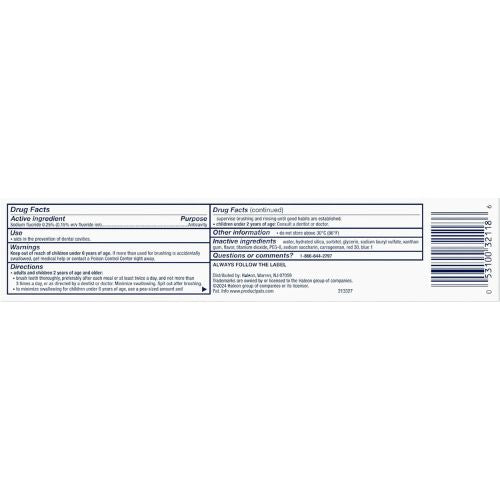 Aquafresh Cavity Protection Fluoride Toothpaste, 5.6 oz