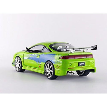 Fast & Furious 1:24 Brian's Mitsubishi Eclipse Die-Cast Car – Collectible Toy for Kids & Adults