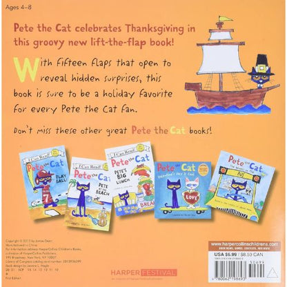 Pete the Cat: First Thanksgiving Book