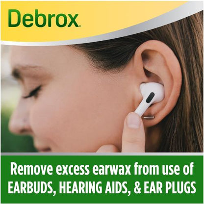 Debrox Ear Wax Removal Kit, Bulb Syringe & 0.5 Fl Oz Removal Ear Drops