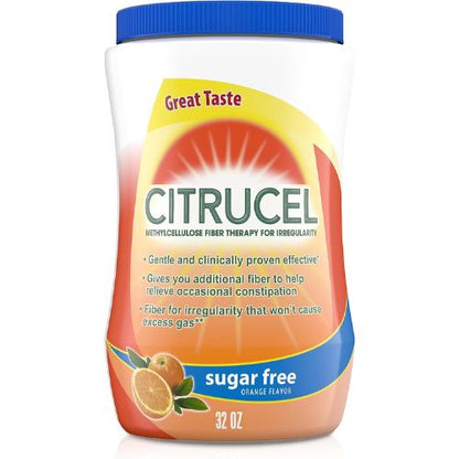Citrucel Powder Fiber Therapy for Occasional Constipation Relief, 32 oz