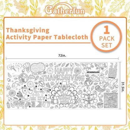 Thanksgiving Activity Poster