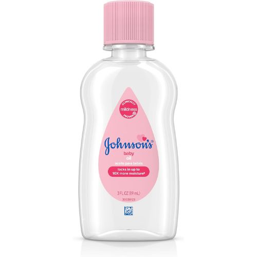 Johnson's Baby Oil, Hypoallergenic, 3 fl oz