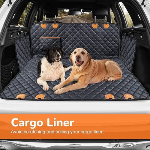 URPOWER Dog Car Seat Cover – Waterproof Hammock for Back Seats