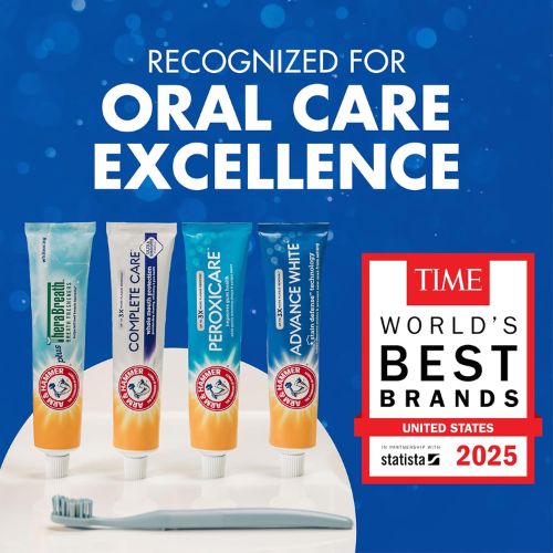 ARM & HAMMER Plus TheraBreath Toothpaste, Icy Mint, 5.5 oz, 2-Pack