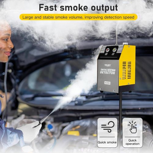Solary Automotive Smoke Machine Leak Detector - 12V DC EVAP
