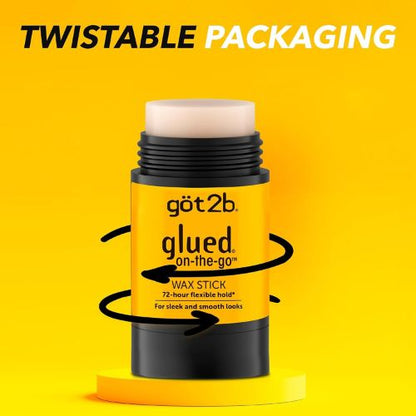 got2b glued On-The-Go Hair Wax Stick, 1.8oz, Hair Styling Wax Stick