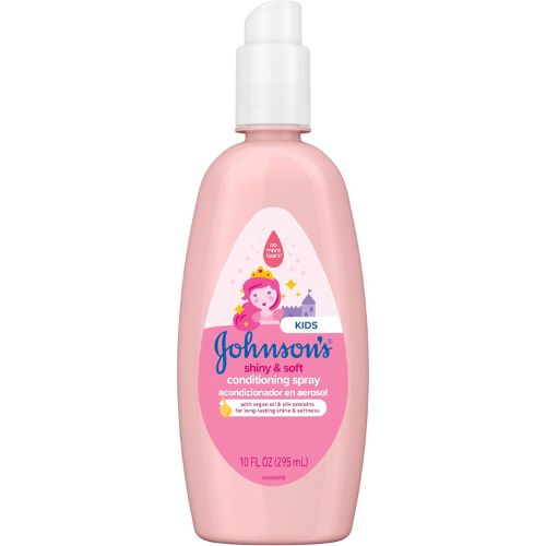 Johnson's Kids Shiny & Soft Hair Conditioning Spray, 10 fl oz