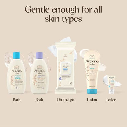 Aveeno Baby Welcome Little One Gift Set, Baby Essentials Set, 5 Items