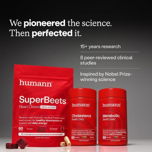 humanN SuperBeets Gummies – Energy & Circulation Support, Sugar-Free, 60ct