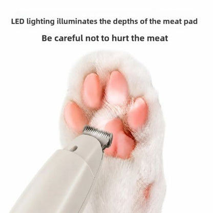 Mini Silent Rechargeable Pet Paw Hair Clipper