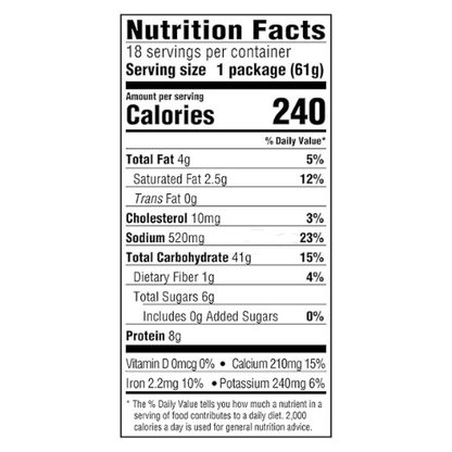 Kraft Easy Mac Original – 18 Microwavable Packets