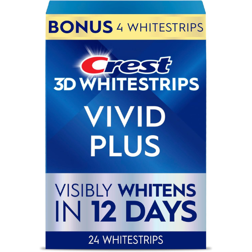 Crest Teeth Whitening Strips, Crest 3D Whitestrips 24 Strips