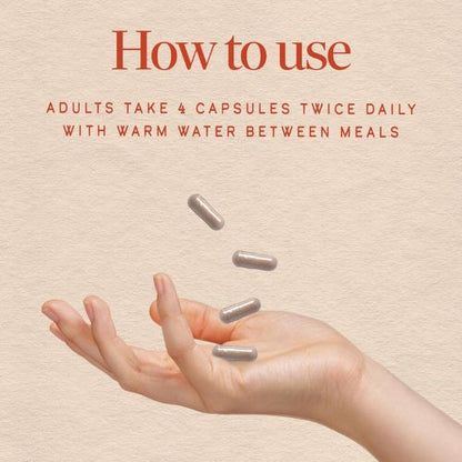 Nature's Way Slippery Elm Bark Capsules, 1,600 mg per Serving, 100 ct
