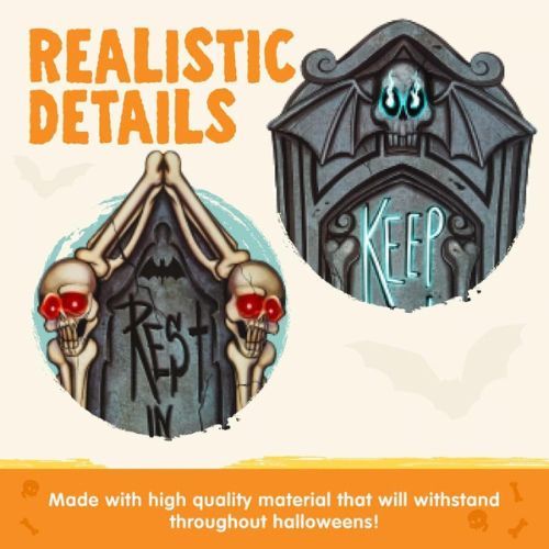 Halloween Tombstones Decorations Outdoor