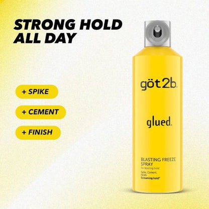 Got2B Glued Blasting Freeze Hairspray, 12 oz, 2-Pack, Strong Hold