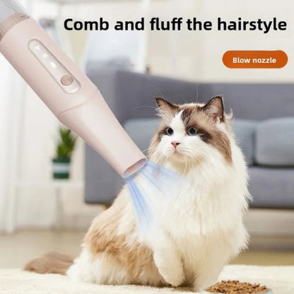 Pet Hair Vacuum Cleaner and Groomer