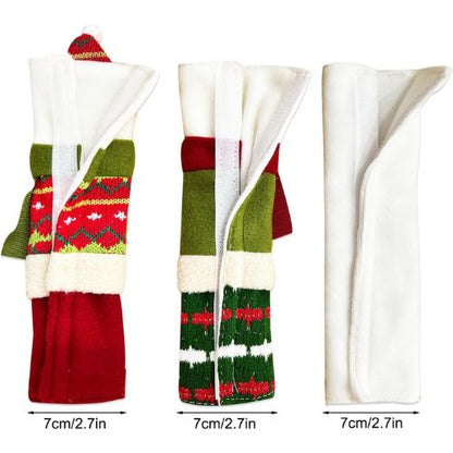 3 Piece Set Christmas Snowman Refrigerator Door
