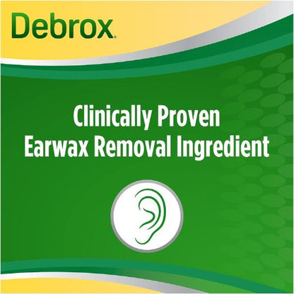 Debrox Ear Wax Removal Kit, Bulb Syringe & 0.5 Fl Oz Removal Ear Drops