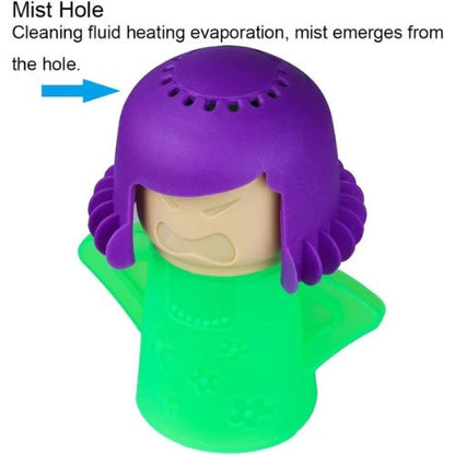 Angry Mama Microwave Cleaner , Steam Away Microwave Messes!