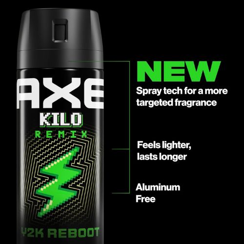 AXE Y2K Reboot Underarm Deodorant Body Spray Kilo Remix, & 2.9 oz