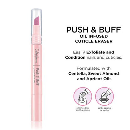 Sally Hansen Push & Buff 2-in-1 Cuticle Care Treatment Pen
