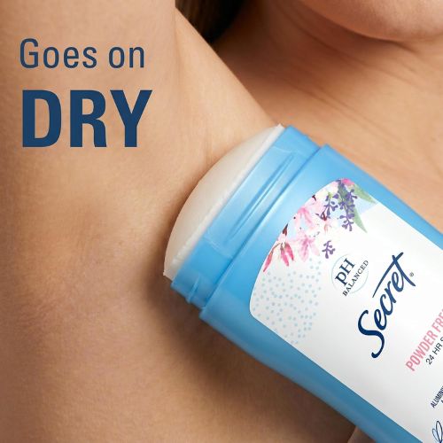 Secret Antiperspirant and Deodorant for Women, 24hr Sweat & Odor Protection
