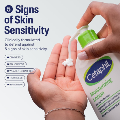 Cetaphil Moisturizing Face & Body Lotion, Sensitive Skin, 20oz