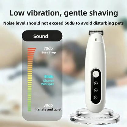 Mini Silent Rechargeable Pet Paw Hair Clipper