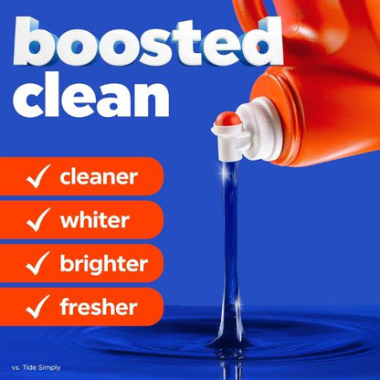 Tide Liquid Laundry Detergent, Original Scent, 125 fl oz