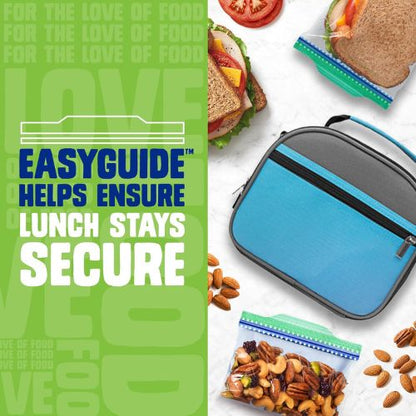 Ziploc Sandwich & Snack Bags, Food Storage, Easy Open & Close, 105 Count
