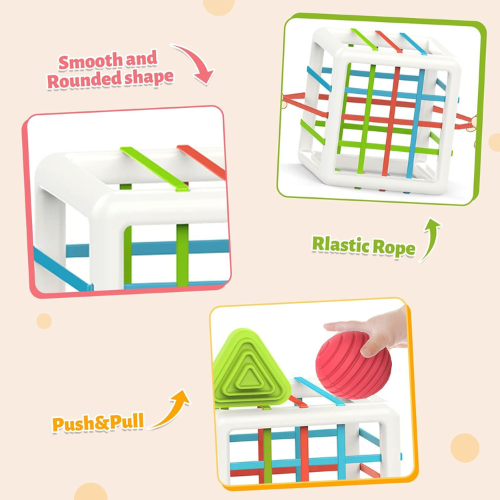 MINGKIDS Montessori Toys for 1 Year Old , 6 Piece