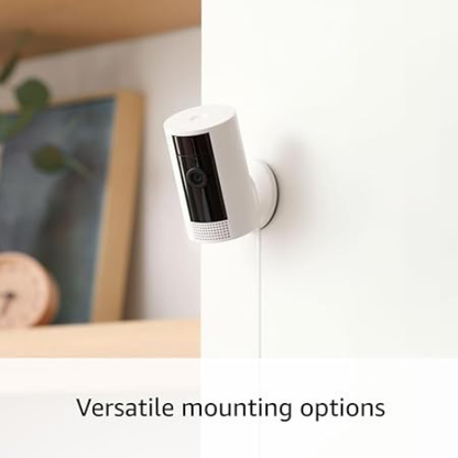 Ring Indoor Security Camera – 1080p HD (White)