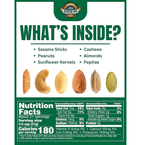 Southern Style Nuts Gourmet Hunter Trail Mix – 23 oz Bag