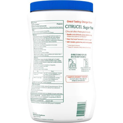 Citrucel Powder Fiber Therapy for Occasional Constipation Relief, 32 oz