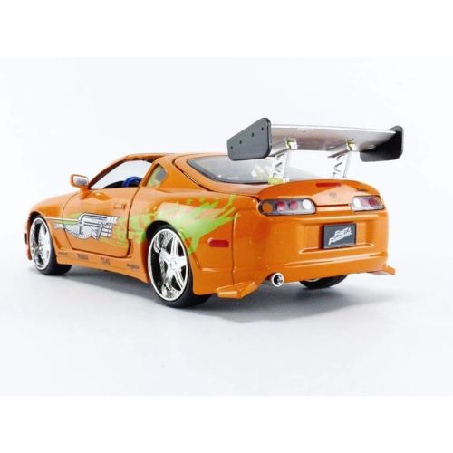 Jada 1:24 Diecast 1995 Toyota Supra with Brian O'Conner Figure – Collectible for Fast & Furious Fans