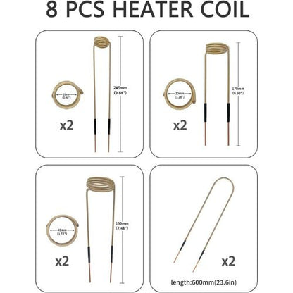 Solary Magnetic Induction Heater Bolt Removal, 1200W 110V