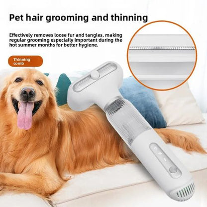 Pet Hair Vacuum Cleaner and Groomer